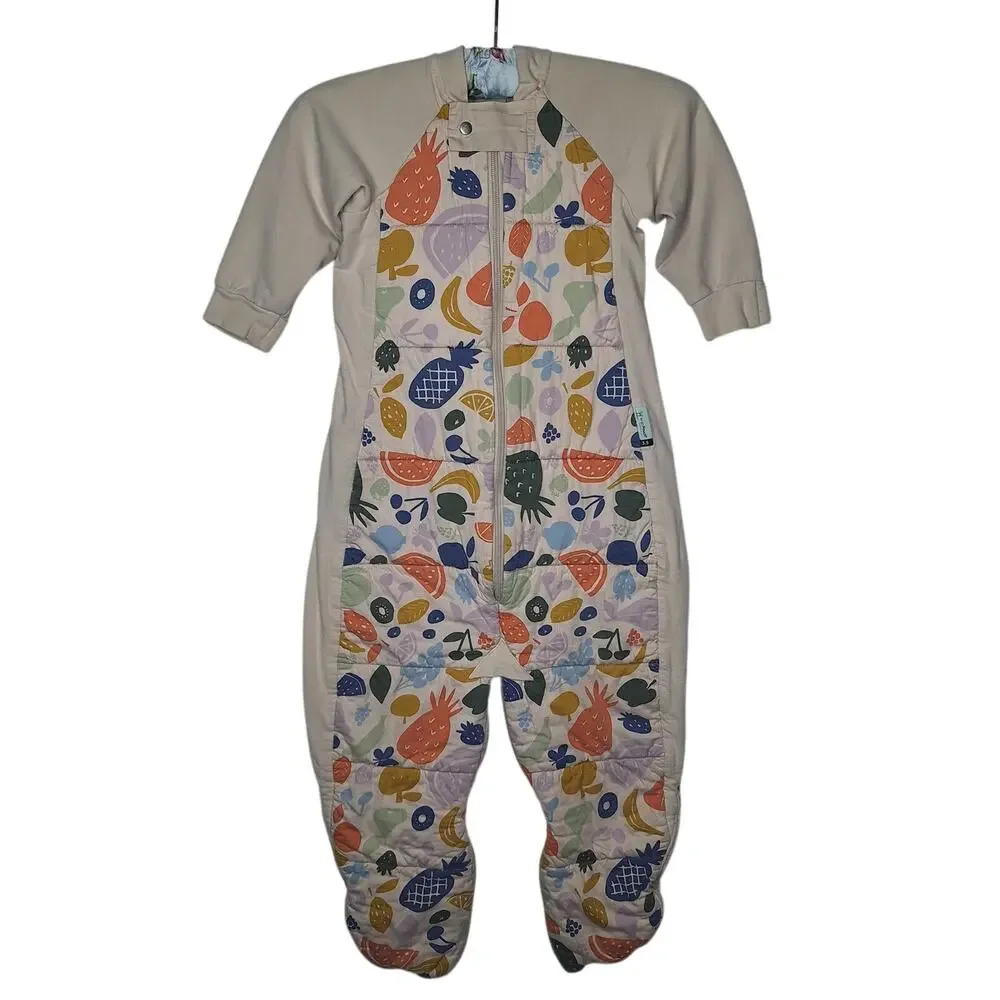 ErgoPouch Australia Sleep Suit Sack 2-4 years Toddler TOG 3.5 Fruit Salad Print